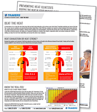 Machine Shop Safety: Heat related illness | Travers Tool Co.
