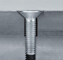 Countersink a screw