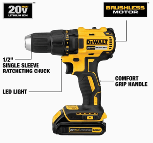 DeWalt 20V Max Features