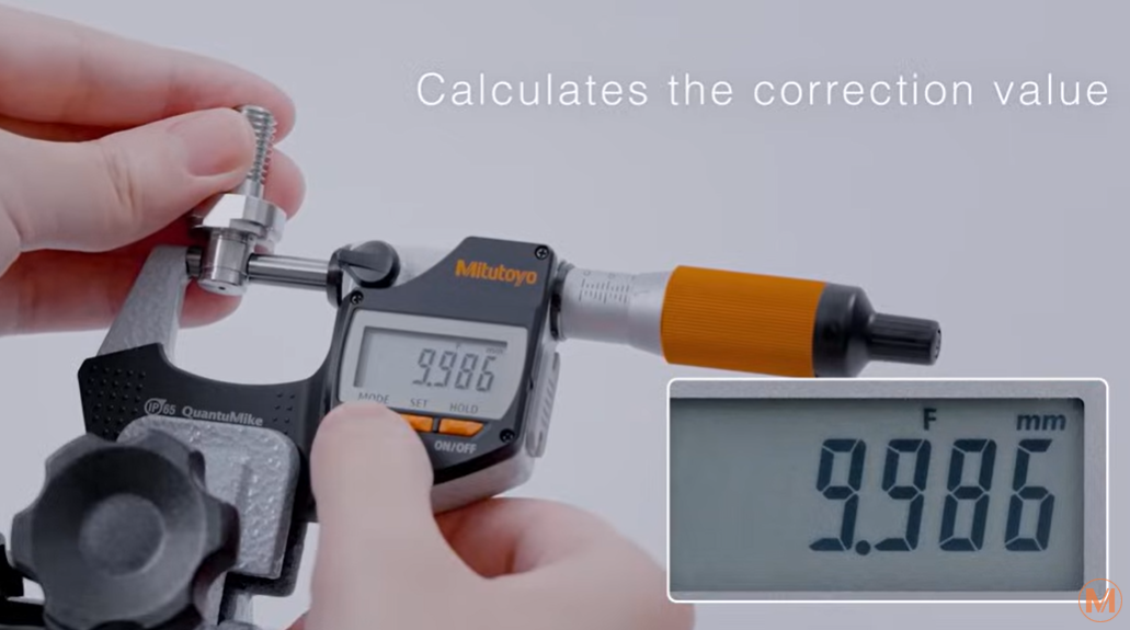 Calculates the correction value