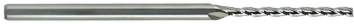 HSS end mill used to compare cutting speeds with cobalt end mills